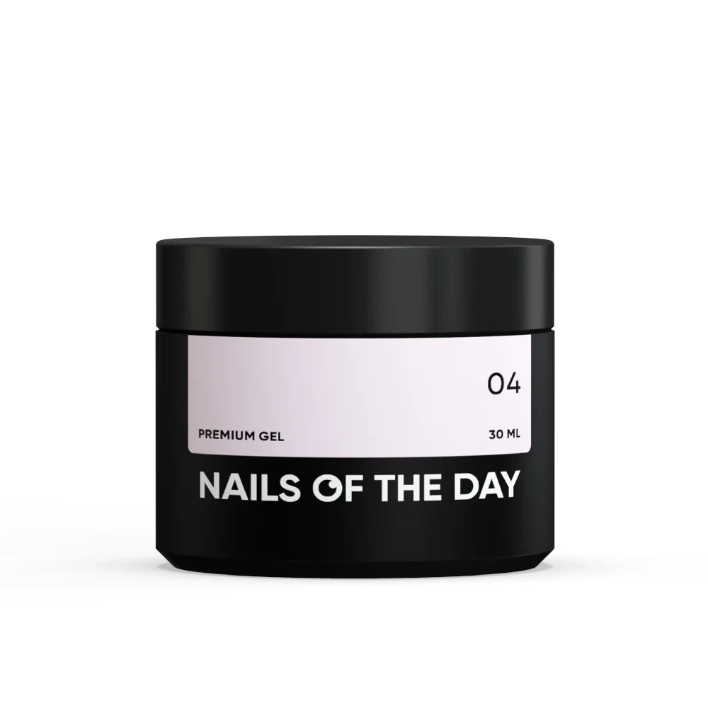 NAILSOFTHEDAY Premium gel 04 - строительный гель (светло-розовый Френч), 30 мл