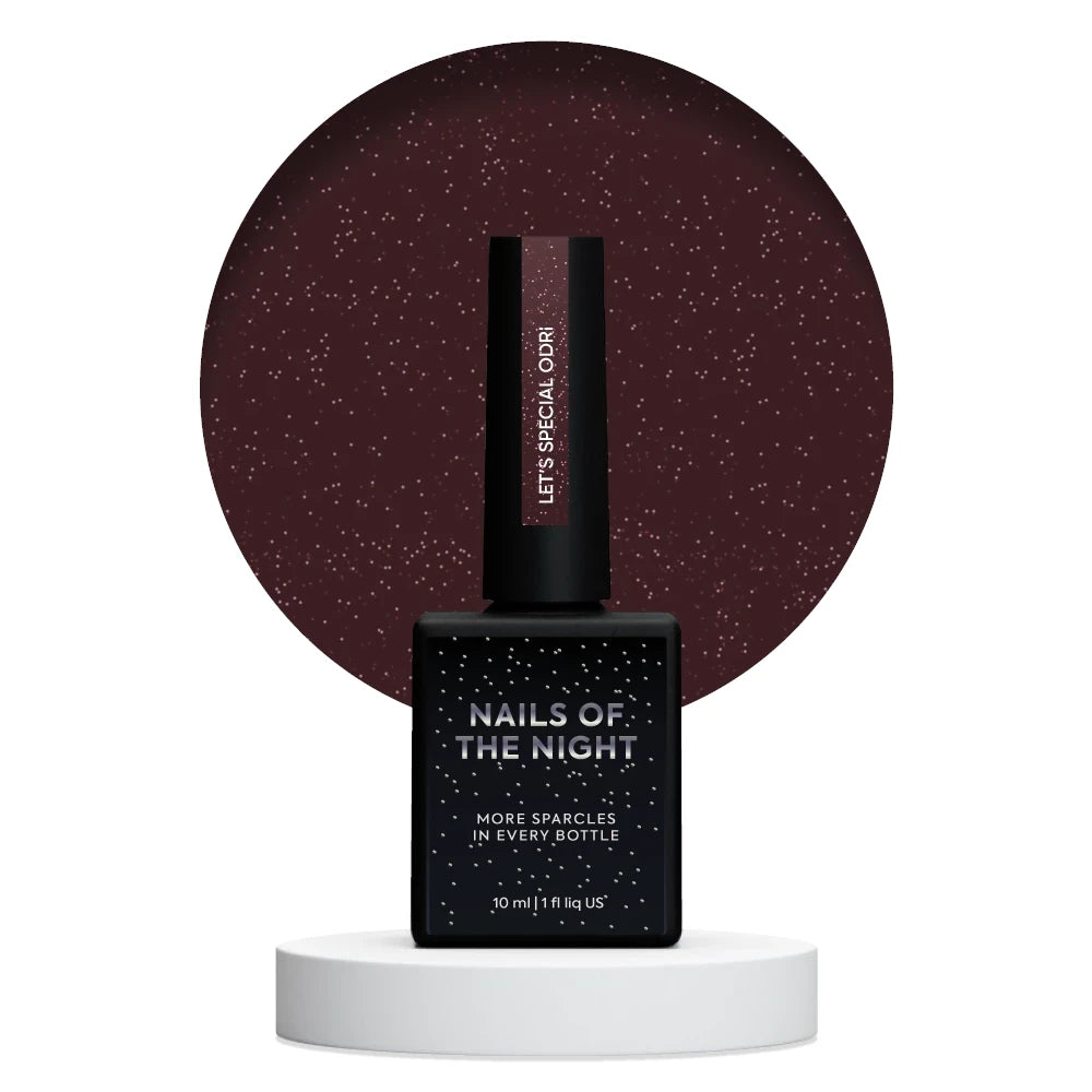NAILSOFTHENIGHT Let’s Special Odri – warmer Kirschton, reflektierender Gel-Lack, 10ml