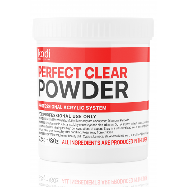 Perfect Clear Powder (Basis-Acrylpulver Transparent) 224g