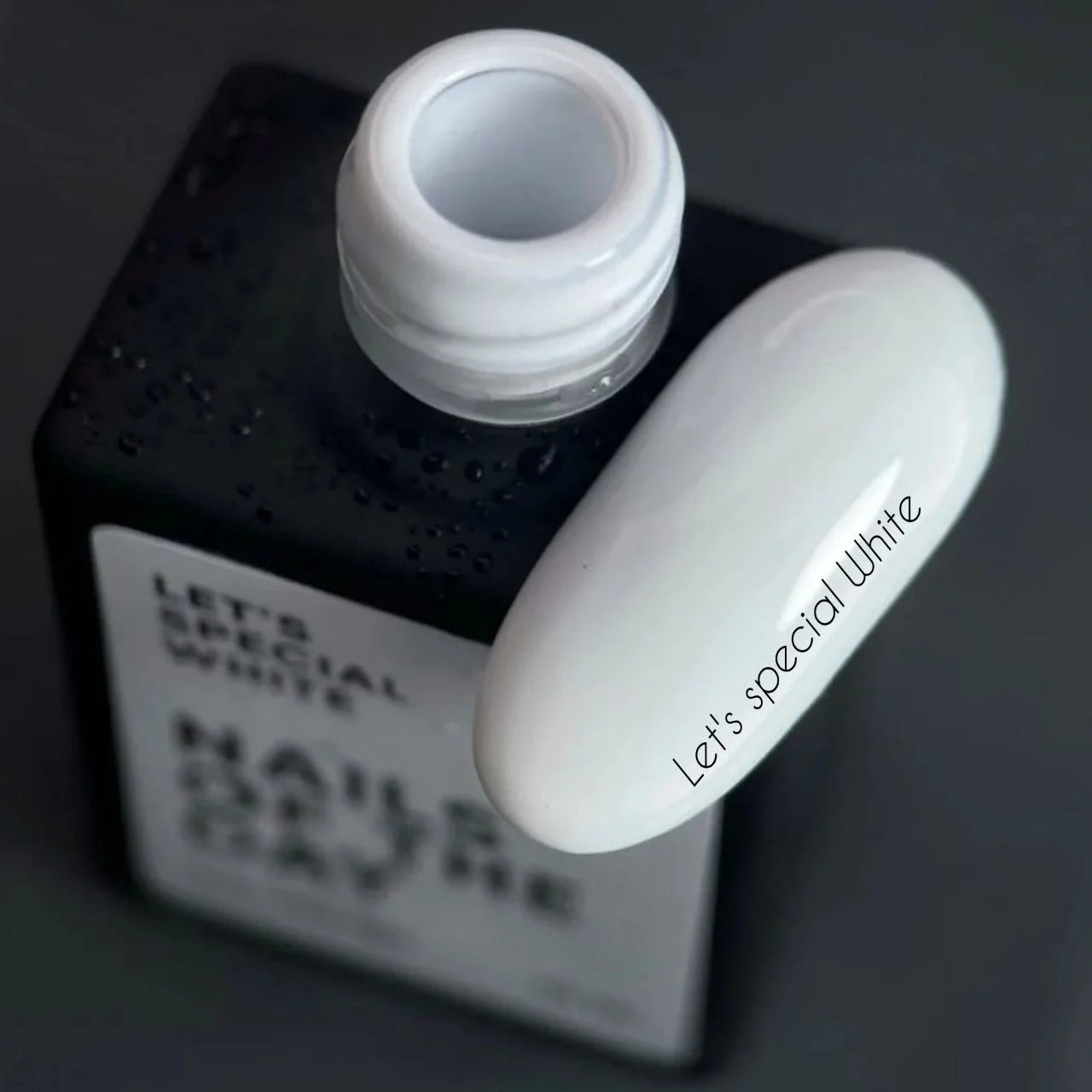 NAILSOFTHEDAY Let's special White - ein spezieller weißer Gellack für Nägel, der in einer Schicht deckt, 10ml