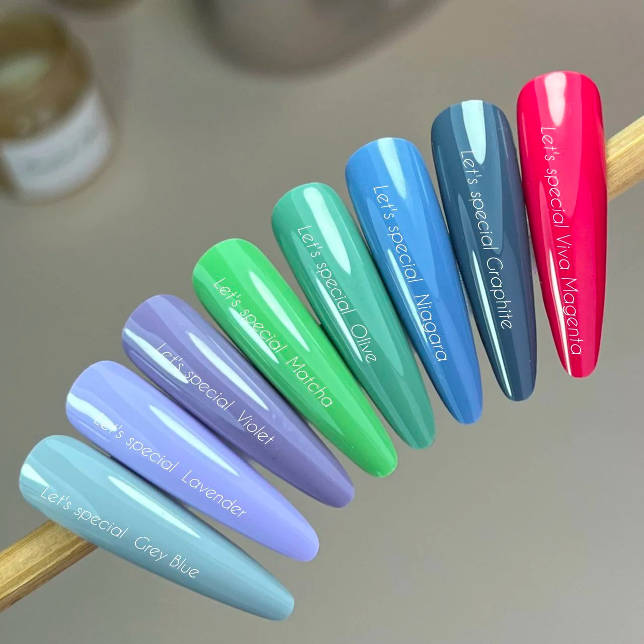 NAILSOFTHEDAY Let's special Graphite - графитовый гель-лак для ногтей, перекрывающий в один слой, 10мл