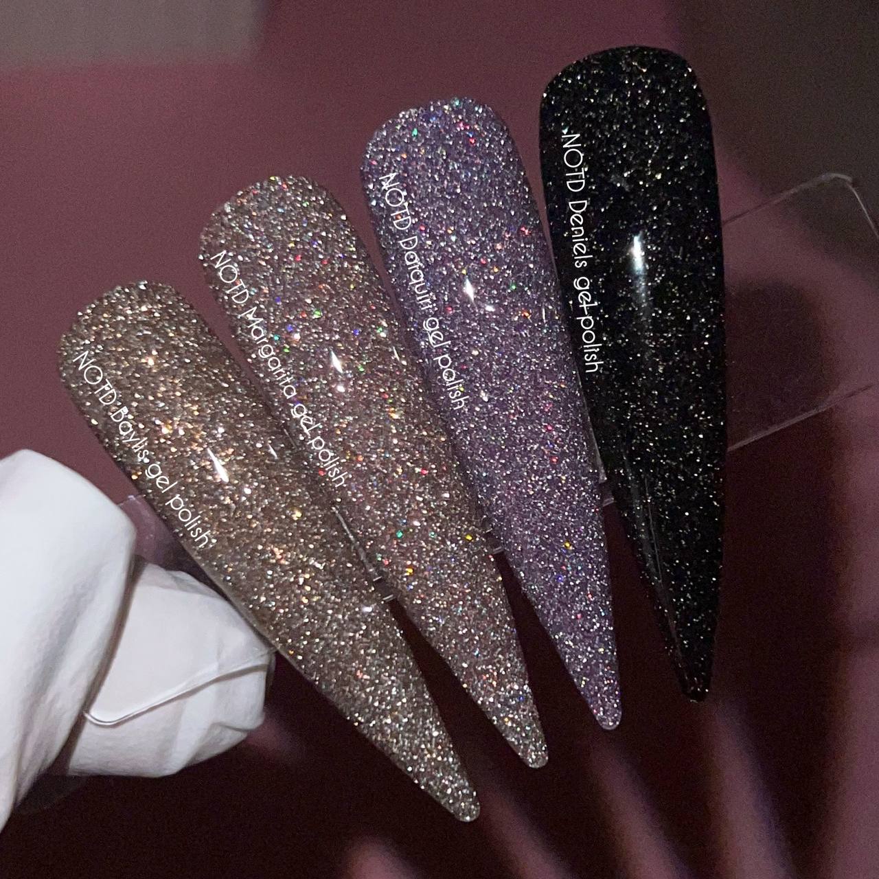 NAILSOFTHENIGHT Daiquiri gel polish - лиловый светоотражающий гель-лак для ногтей, 10мл