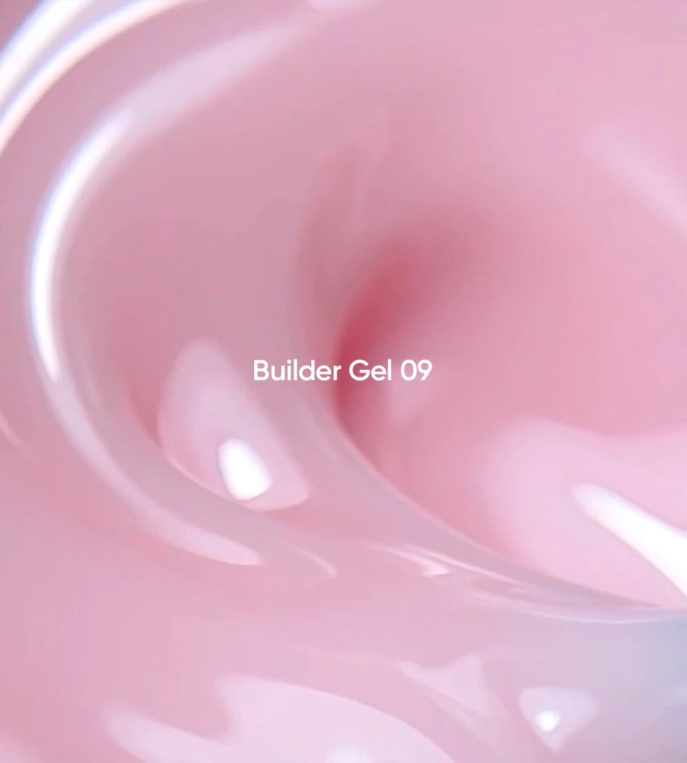 NAILSOFTHEDAY Builder Gel 09 - milchig-rosa Aufbaugel, 30 ml