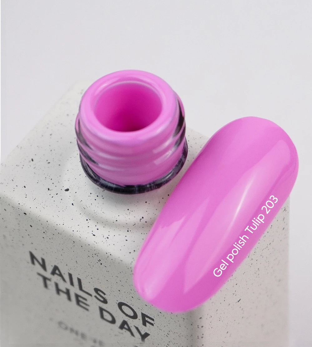 NAILSOFTHEDAY Gel Polish Tulip – холодный розовый гель-лак для ногтей, 10 мл