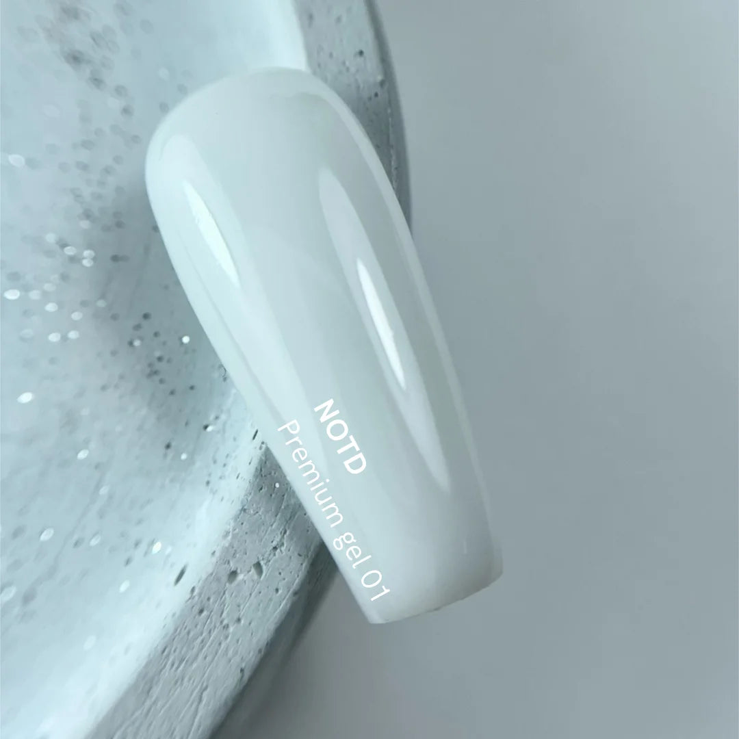 NAILSOFTHEDAY Premium gel 01 - молочный строительный гель, 30 мл