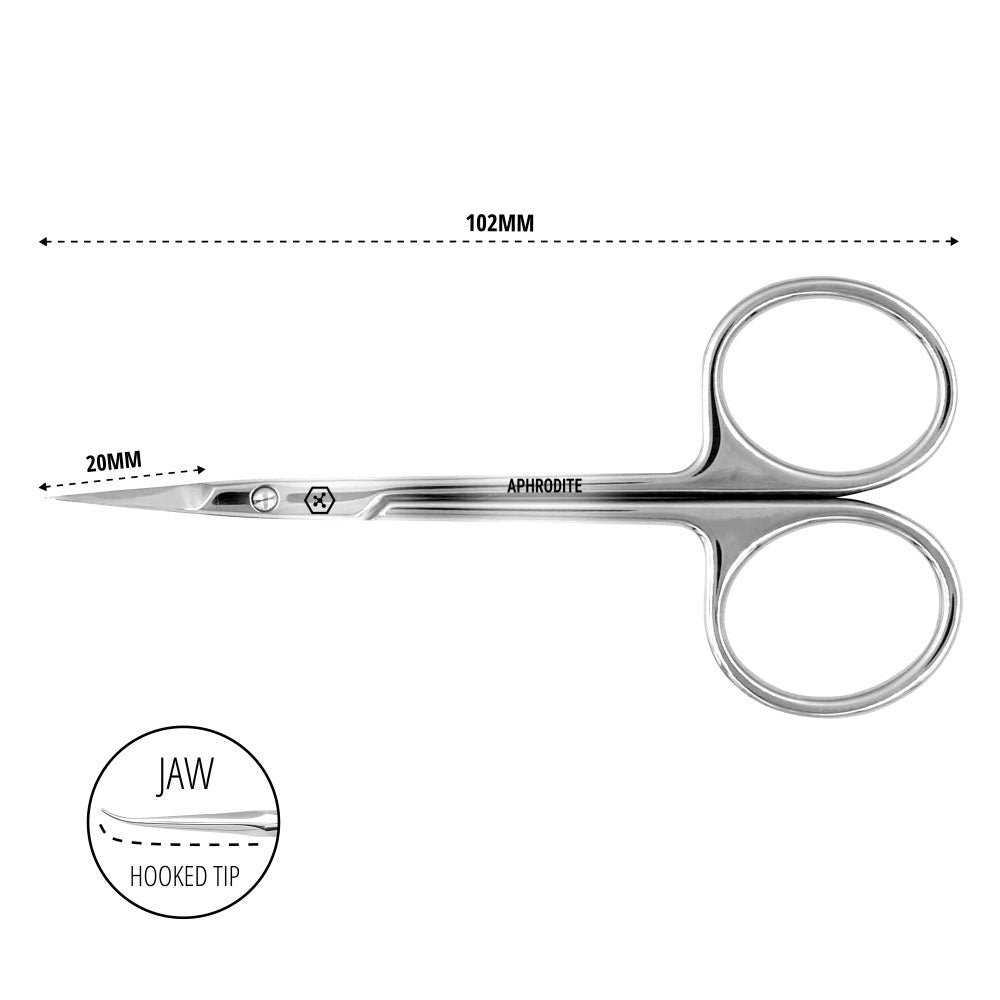 MAVE Nagelhautschere APHRODITE CO 774 20 mm – Präzision & Profiqualität