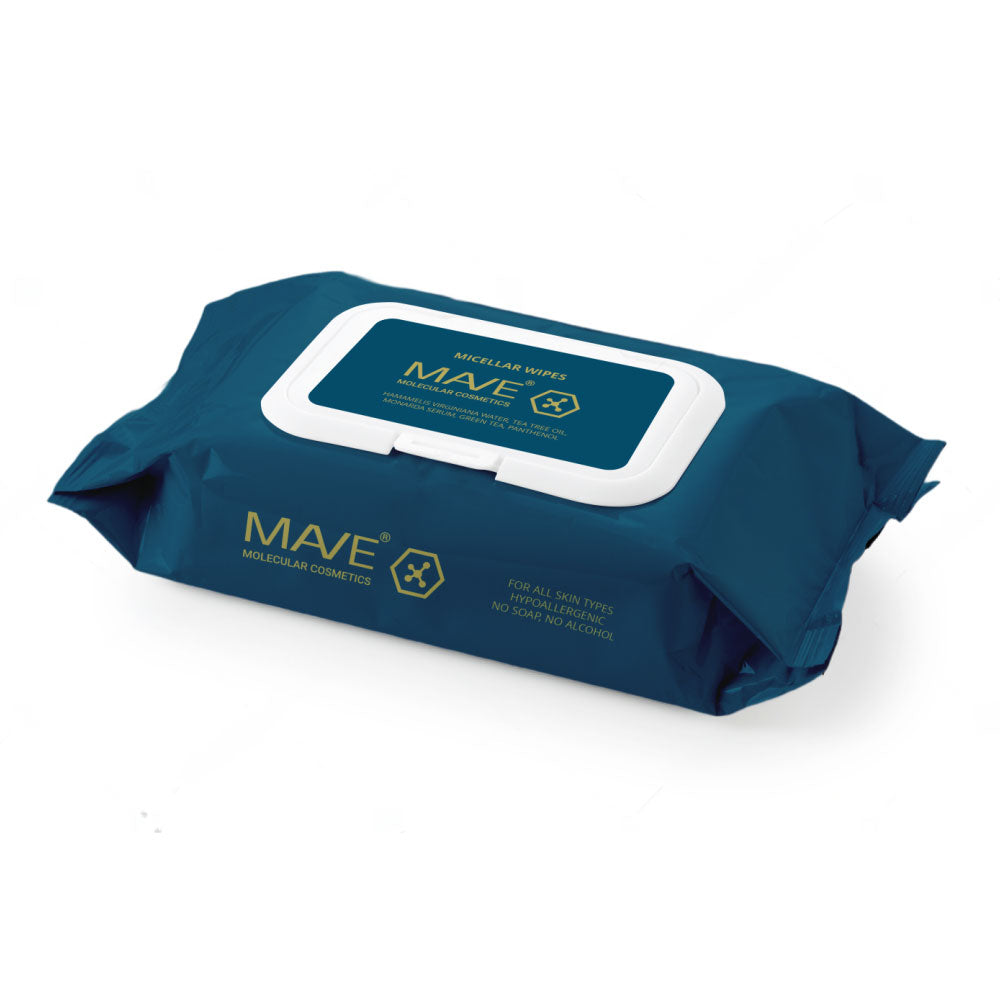MAVE Мицеллярные салфетки 50 шт. – Мягкая очистка и уход