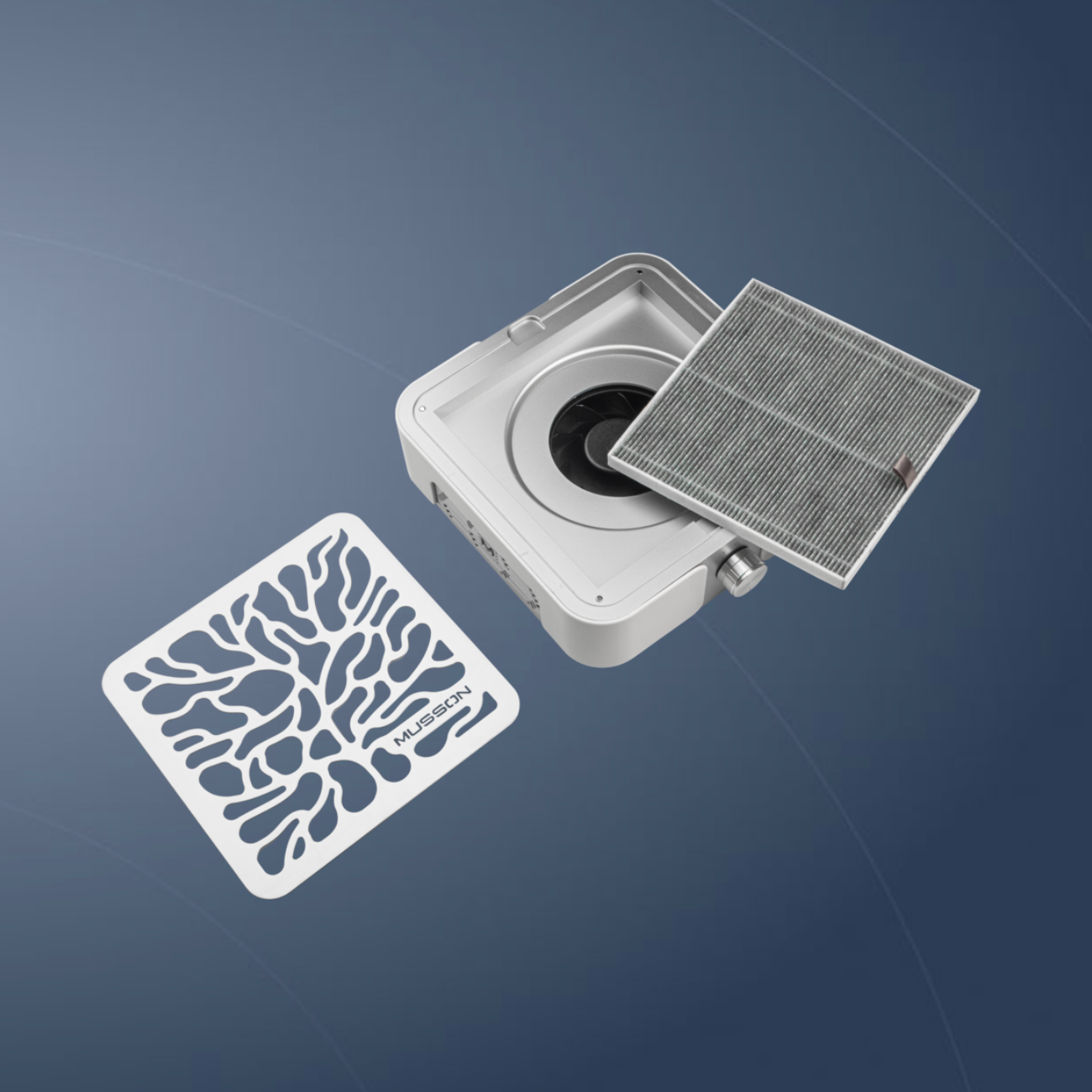 Staubabsaugung für Maniküre