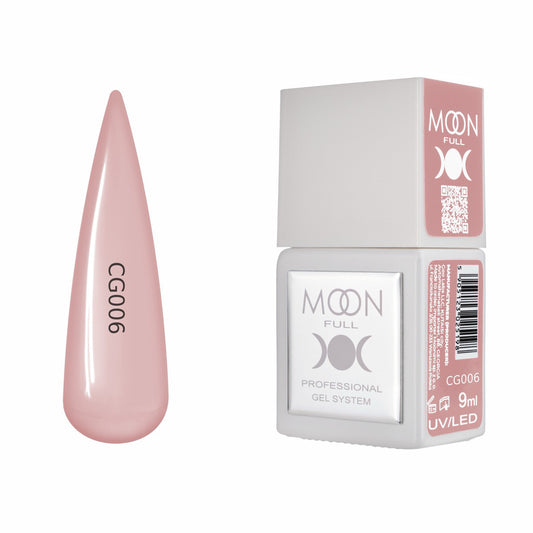 Moon Full Color Gel Polish 9 ml №CG006 – Peach-Nude, UV-Gel-Lack