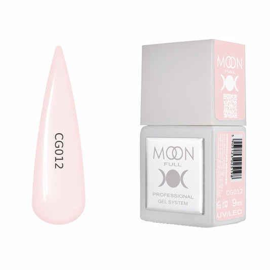 Moon Full Color Gel Polish 9 ml №CG012 – Rosa-Creme, UV-Gel-Lack