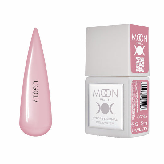 Moon Full Color Gel Polish 9 ml №CG017 – Rosa-Malve, UV-Gel-Lack