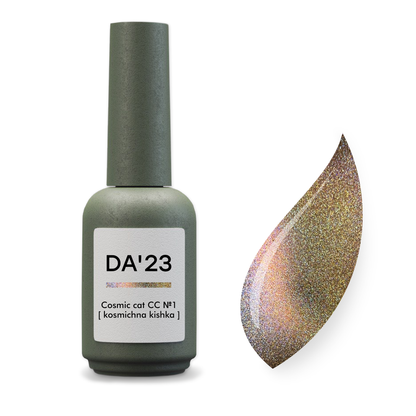 DA'23 GEL POLISH COSMIC CAT №1 [KOSMICHNA KISHKA], 14ml