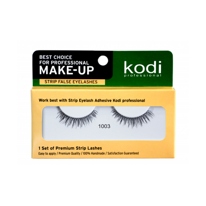 Eyelash extensions on tape 1003