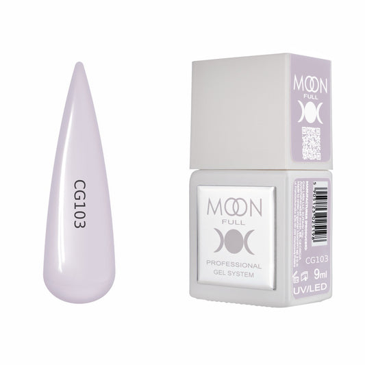 Moon Full Color Gel Polish 9 ml №CG103 – Zartes Lavendel, UV-Gel-Lack