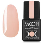 Moon Full French Base Premium №31 – Professionelle zart beigefarbene camouflierende Base, 8 ml