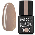 Moon Full Base French №13 – Professionelle beige Camouflage Base mit Schimmer für French, 8 ml