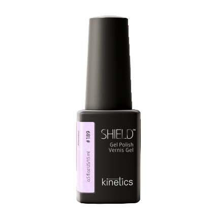 Kinetics SHIELD Gel Polish #189 FLOWERY 15ml – sanftrosa UV Nagellack mit Schimmer, HEMA-frei