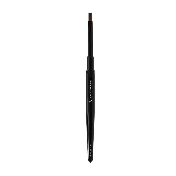 Staleks PRO EXPERT Gel Pinsel gerade 5 mm x 8,5 mm – Profi Pinsel für Gel, Polygel & Aufbau