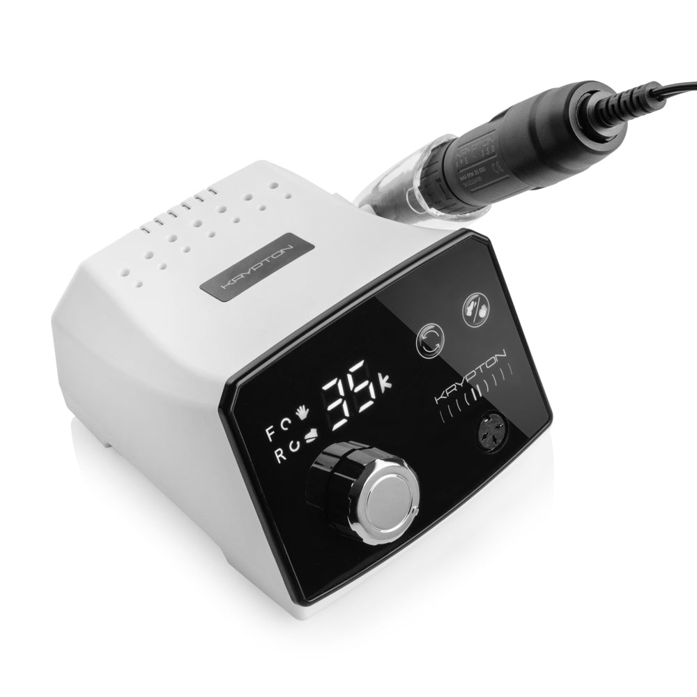 KRYPTON II XPS-350 Nagel- und Pediküre-Fräser (70 W, 35.000 U/min, Weiß) – professionelles Gerät für die Nagelpflege