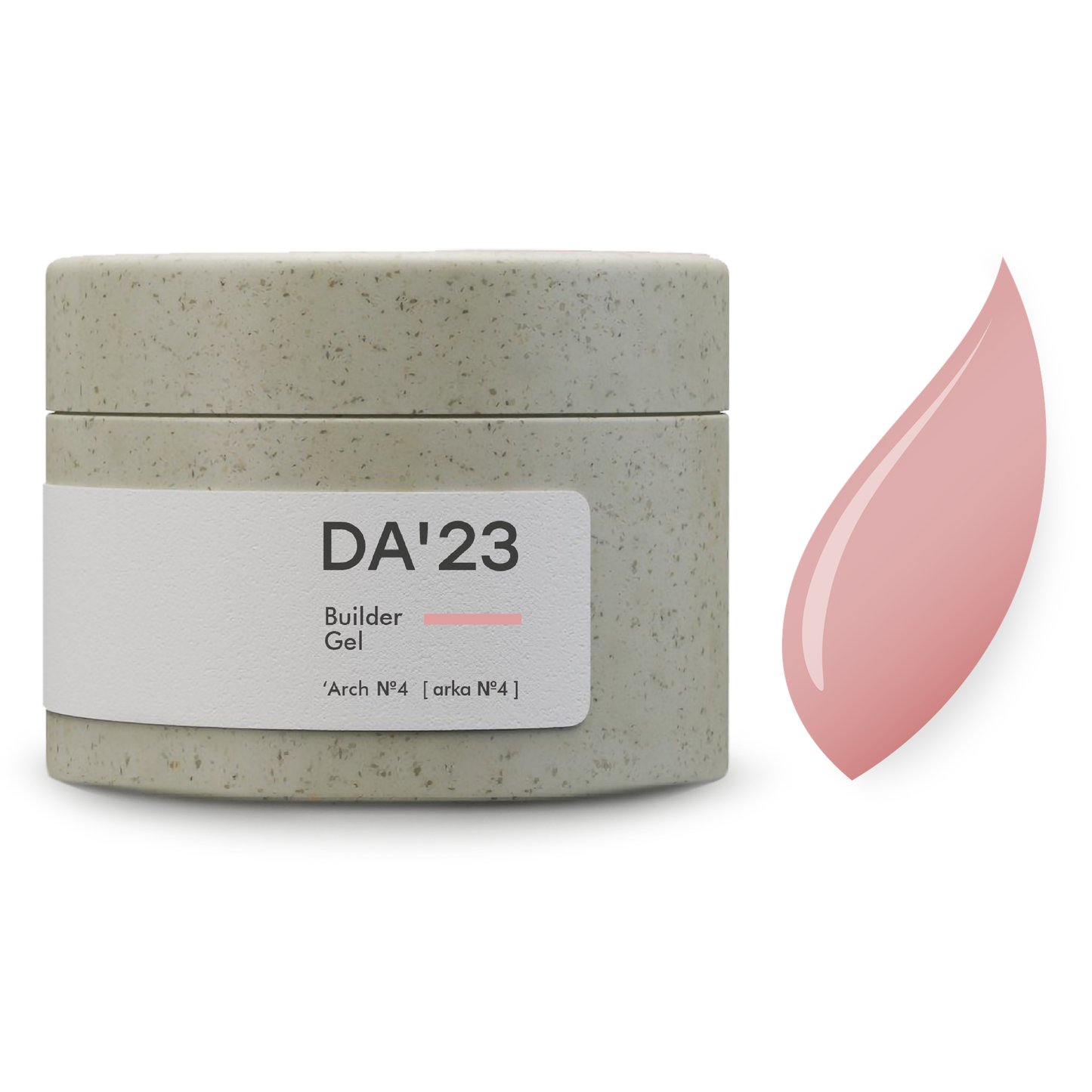 Builder Gel DA’23 ‘Arch №4, 30 ml – Aufbaugel Rosa für French, elegante & stabile Nagelarchitektur