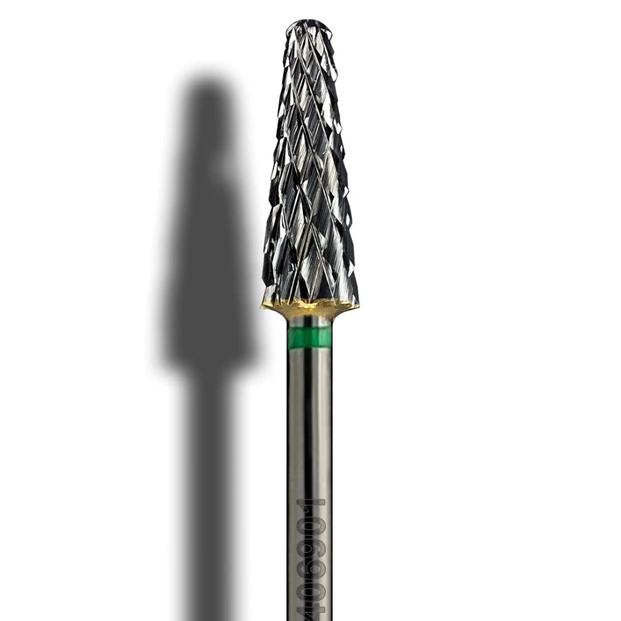 Hartmetallfräser Kegelstumpf 5 mm grob – Profi Beauty Nail Drill Bit für Maniküre und Pediküre