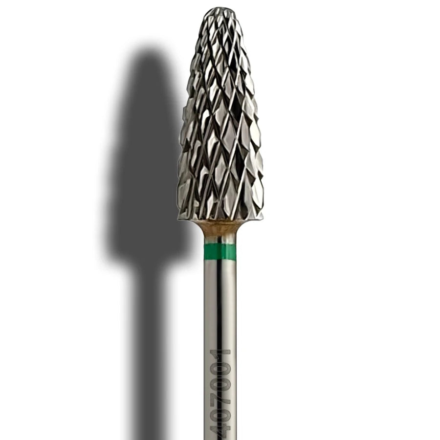 Hartmetallfräser Mais 6 mm grob – Profi Beauty Nail Drill Bit für Maniküre und Pediküre