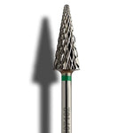 Hartmetallfräser Kegel 6 mm grob – Profi Beauty Nail Drill Bit für Maniküre und Pediküre