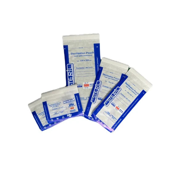 Sterilisationsbeutel kombiniert (transparent), "ProSteril" DRY 100pcs.