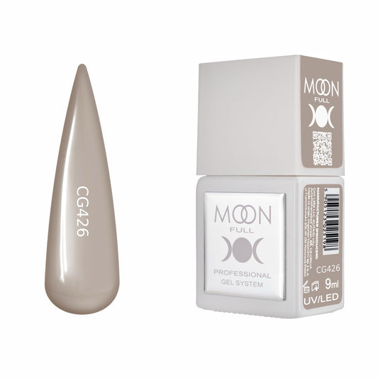 Moon Full Color Gel Polish 9 ml №CG426 – Sandbeige, UV-Gel-Lack