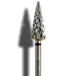 Hartmetallfräser Kegel 6 mm extra grob – Profi Beauty Nail Drill Bit für Maniküre und Pediküre