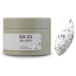 DA’23 Gel Light Moonlight №51 30ml – transparentes Builder Gel mit silbernem Schimmer zur Nagelverstärkung und Modellage