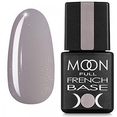 Moon Full Base French №16 – Professionelle rosa Camouflage Base mit Schimmer für French, 8 ml