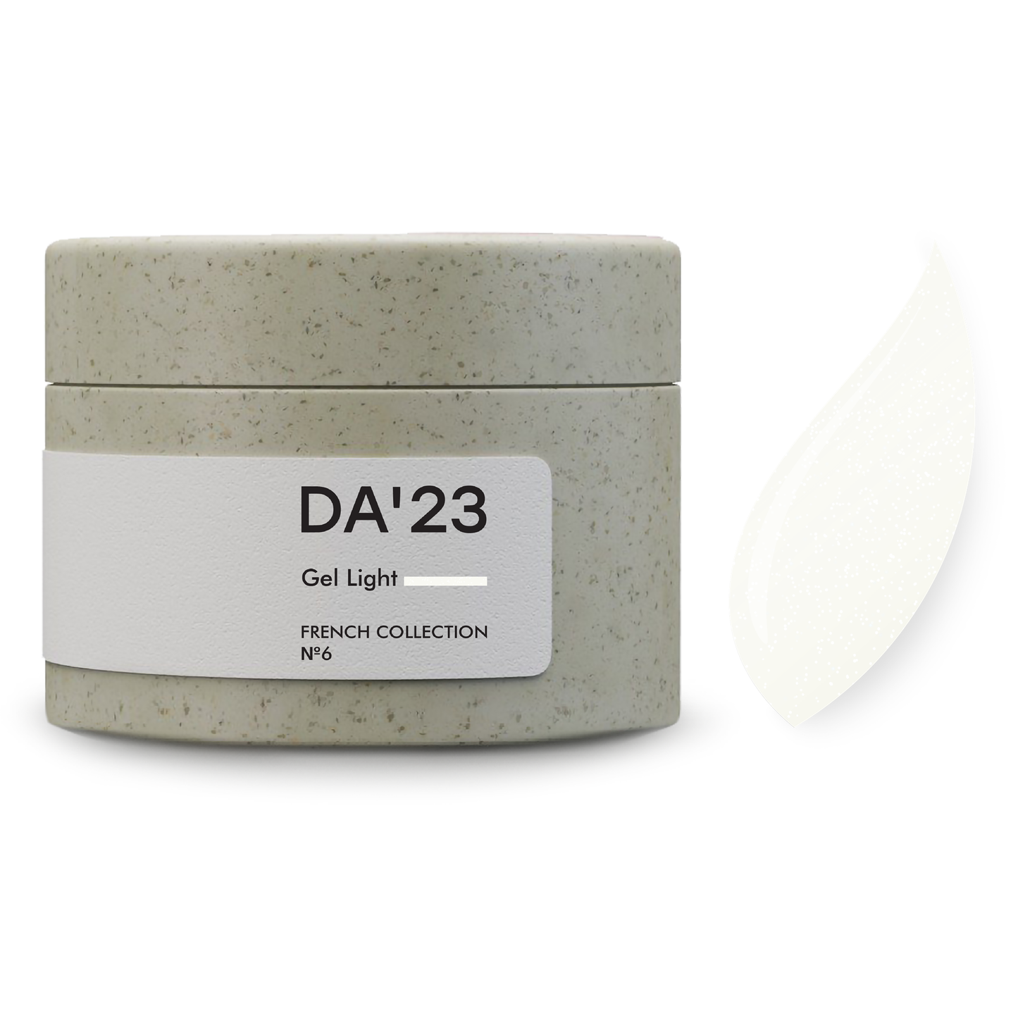 GEL-LIGHT DA’23 French collection №6 15–30 ml – Builder-Gel Milky Shimmer für strahlende French & Glanz-Designs