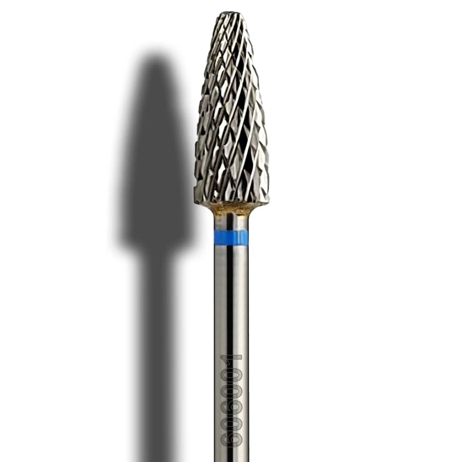 Hartmetallfräser Mais 5 mm mittel – Profi Beauty Nail Drill Bit für Maniküre und Pediküre