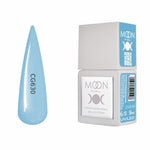 Moon Full Color Gel Polish 9 ml №CG630 – Schimmerndes Himmelblau, UV-Gel-Lack mit Schimmer