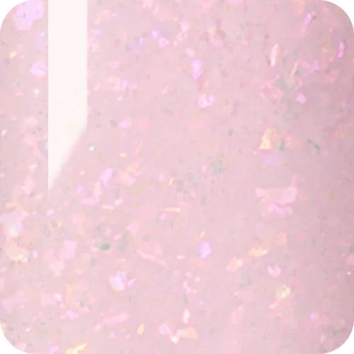 Kinetics SHIELD Gel Polish #670 OPAL 15 ml – zartes Rosa mit Opalflocken UV Nagellack, HEMA-frei