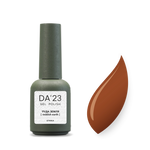 DA’23 Gel Polish №81 Reddish Earth 8 ml – warmes Terrakotta-Rotbraun, hochpigmentierter selbstnivellierender Gellack
