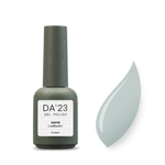 DA’23 Gel Polish №82 Outburst 8 ml – sehr helles Eisblau mit grau-milchigem Unterton, hochpigmentierter selbstnivellierender Gellack