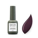 DA’23 Gel Polish №83 Night Carpathians 8 ml – dunkler Pflaumen-Violett Gellack mit Bordeaux-Unterton, hochpigmentiert und selbstnivellierend