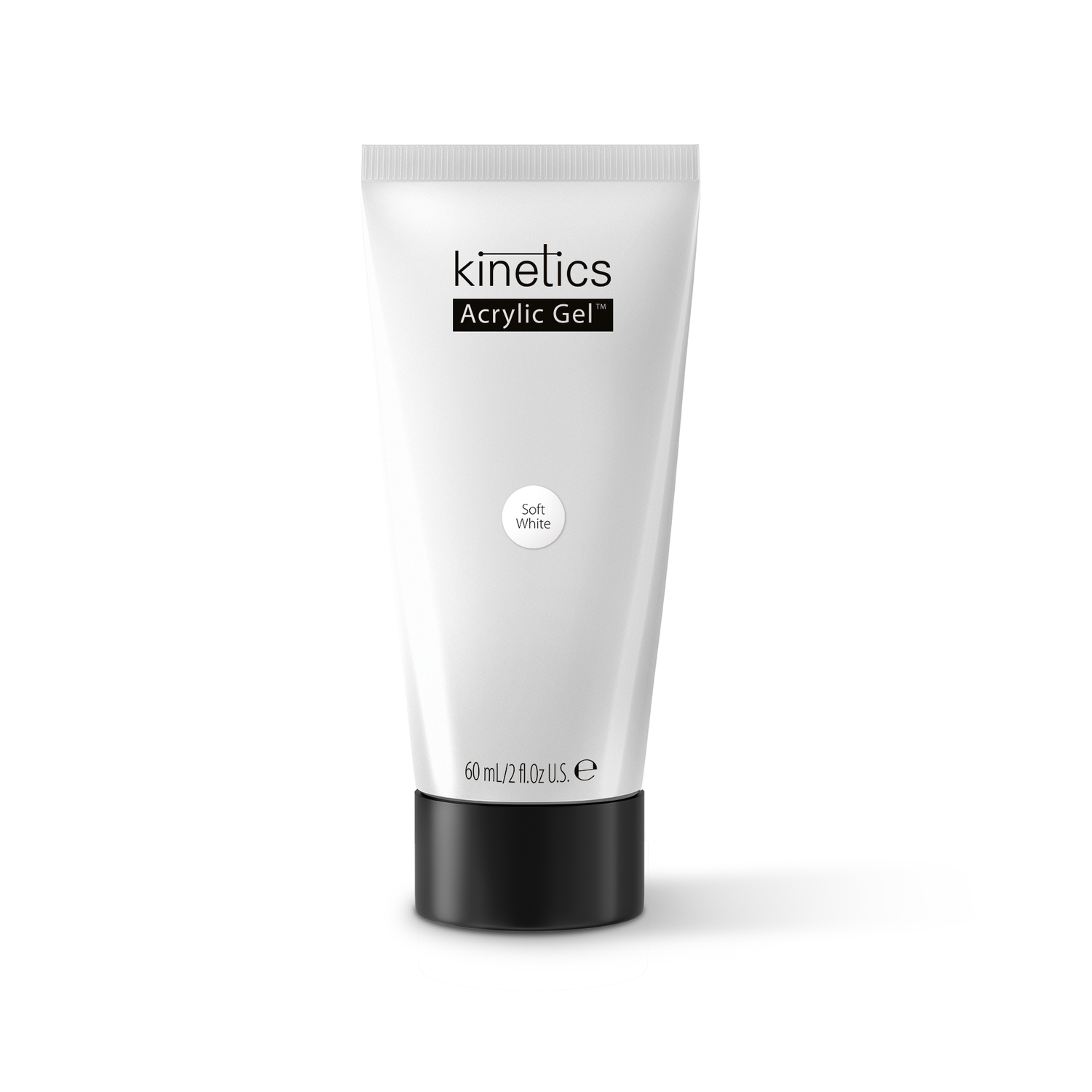 Kinetics Acrylic Gel Soft White 30ml – Weißes Acryl-Gel für Babyboomer & French in Tube