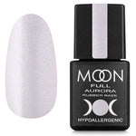 Moon Full Rubber Base AURORA №2007 – Professionelle Rubber Base in Milchrosa mit feinem Schimmer, 8 ml