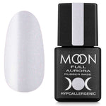 Moon Full Rubber Base AURORA №2008 – Professionelle Rubber Base in Zartlavendel mit feinem Schimmer, 8 ml