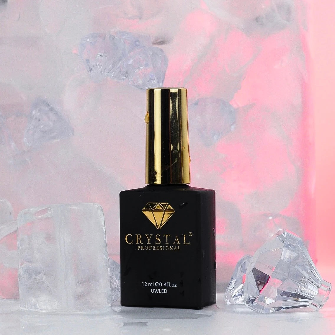 Crystal Professional Control Flex Base 12–50ml – dickviskose elastische Base zum Ausgleichen und Verstärken natürlicher Nägel