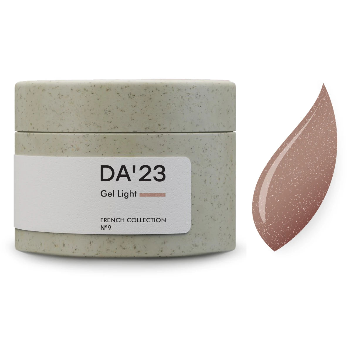 GEL-LIGHT DA’23 French collection №9 30 ml – Builder-Gel Dunkelbeige für natürliche & klassische French Looks