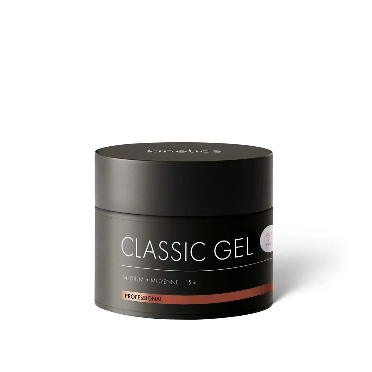 Kinetics Classic Gel Medium #946 Silk Frost 15ml  – UV/LED Aufbaugel für Nagelverlängerung & Naturnagelverstärkung