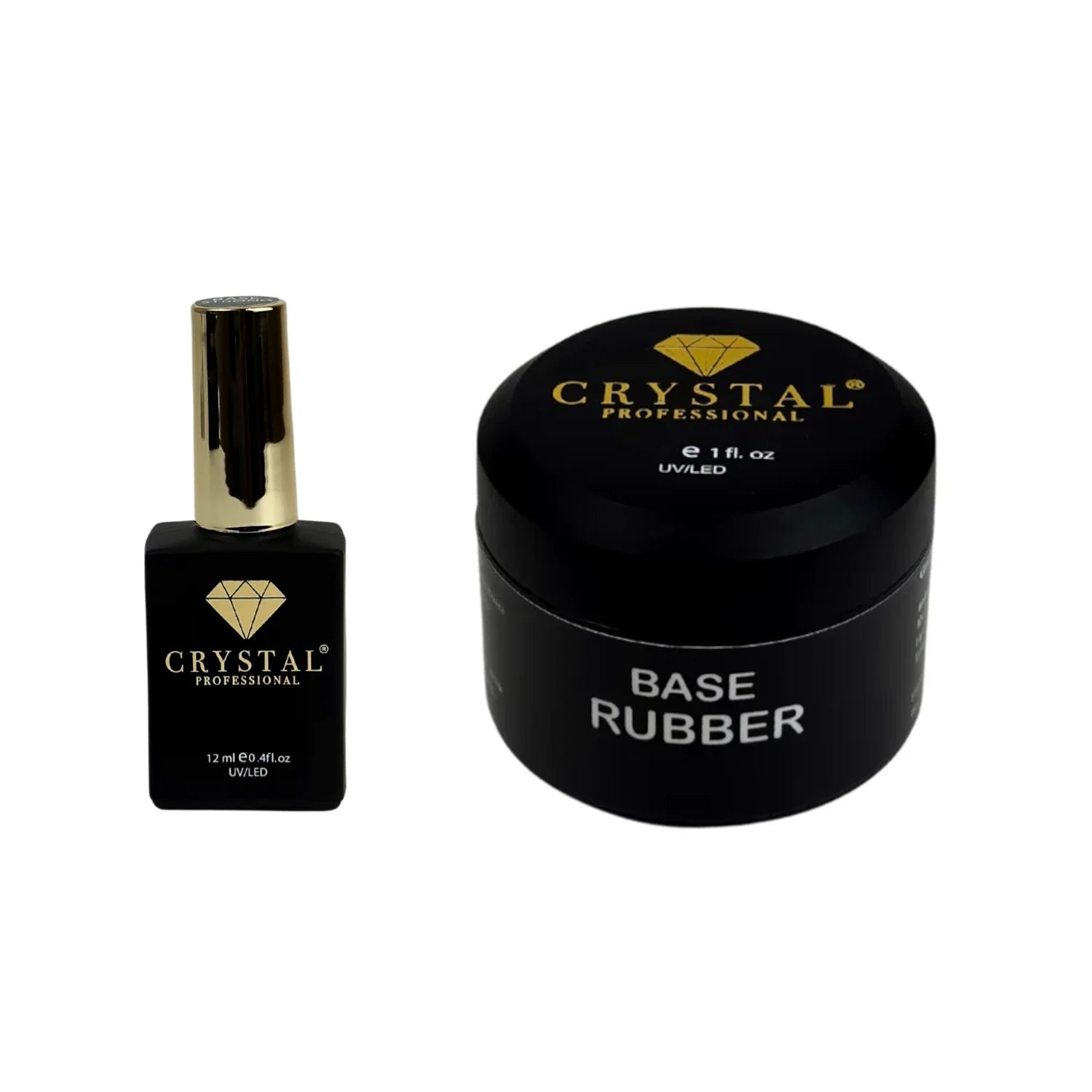 Crystal Professional Rubber Base – Flexible Gummi Base für perfekte Haftung