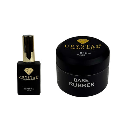 Crystal Professional Rubber Base – Flexible Gummi Base für perfekte Haftung