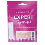 Staleks EXPERT 51 Sponge-Feilen – gerade Einwegfeilen 120 Grit, Soft-Sponge-Pads (20 Stk) für Maniküre & Pediküre