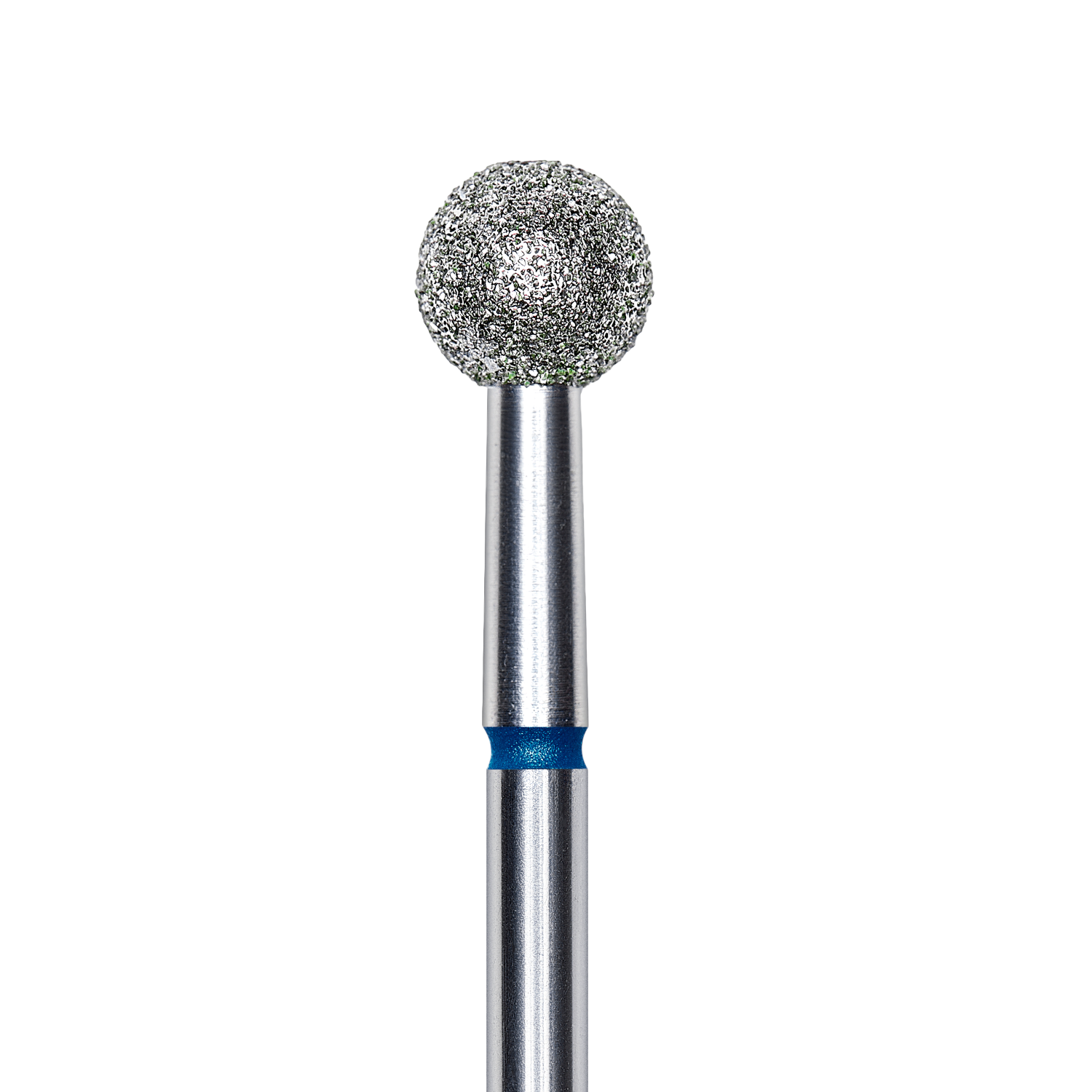 Professioneller blauer Staleks EXPERT Fräser in Kugelform, Durchmesser 5mm