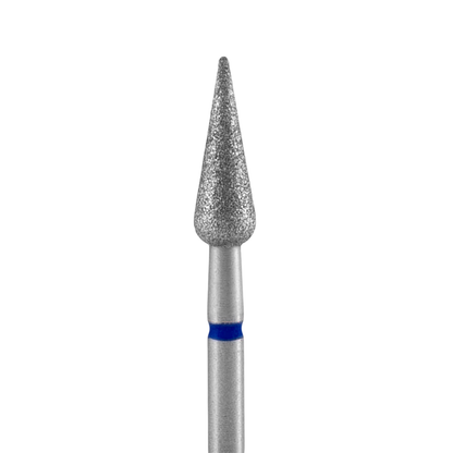 Staleks Diamantfräse "Spitzbirne" Blau, Durchmesser 4 Mm / Arbeitsteil 12 Mm
